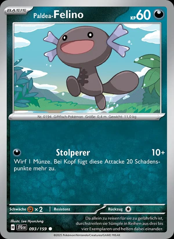 Paldea-Felino card in German