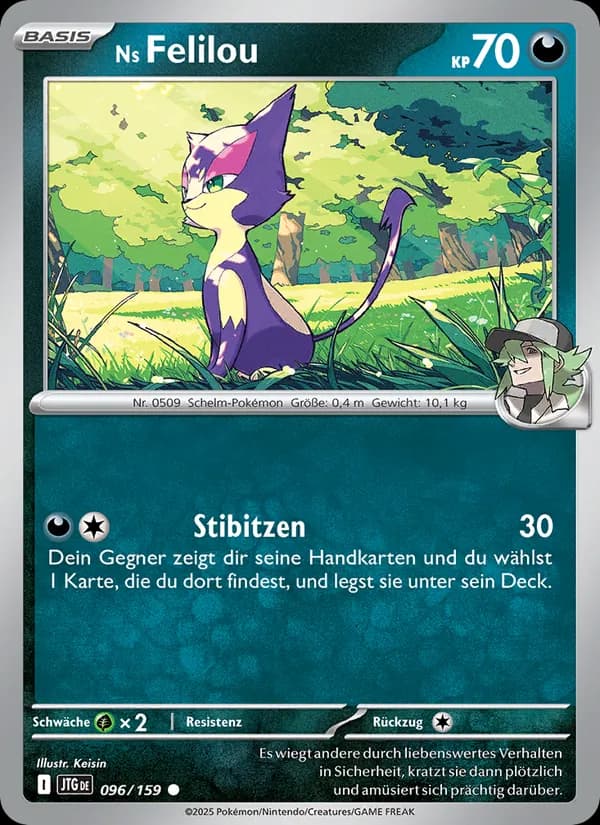 Ns Felilou card in German