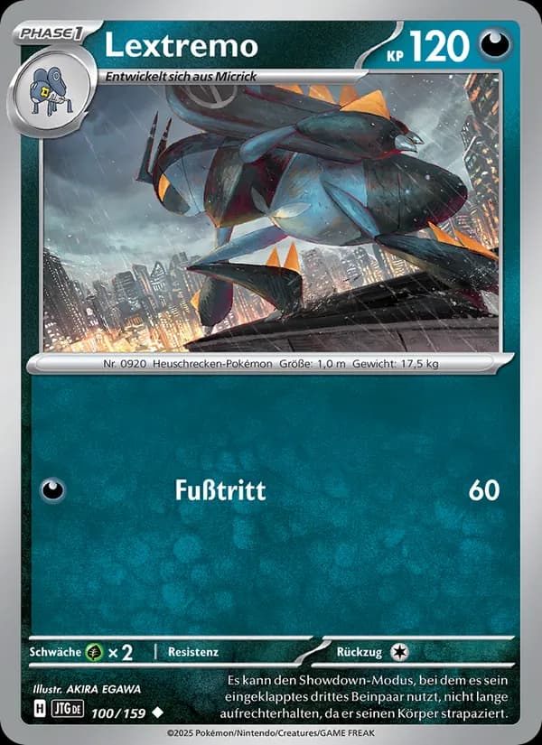 Lextremo card in German