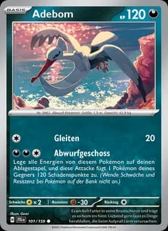 Adebom card in German