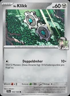 Ns Klikk card in German