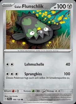 Galar-Flunschlik card in German