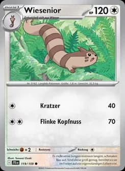 Wiesenior card in German