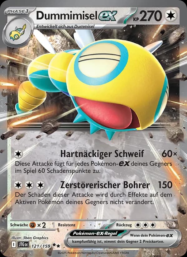 Dummimisel-ex card in German
