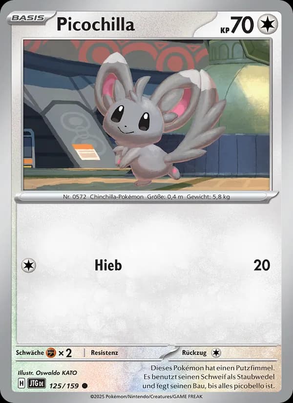 Picochilla card in German