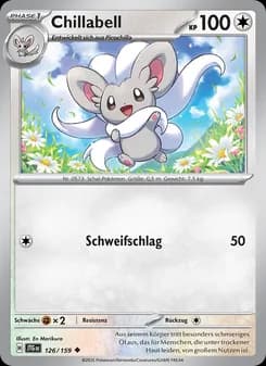 Chillabell card in German