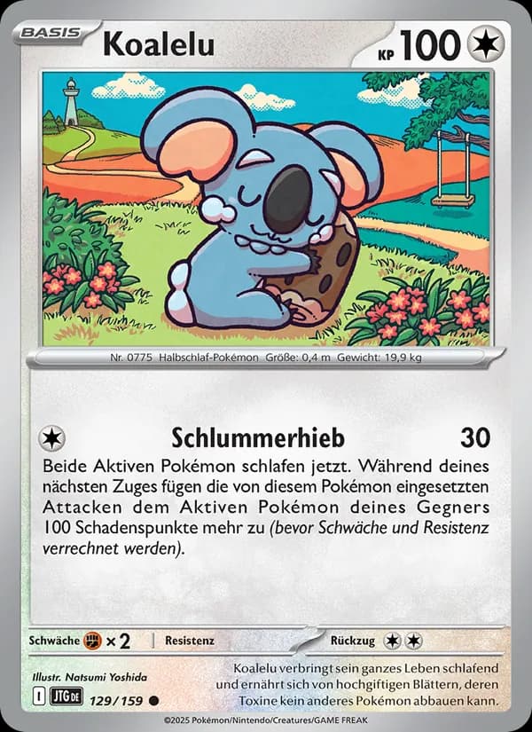 Koalelu card in German