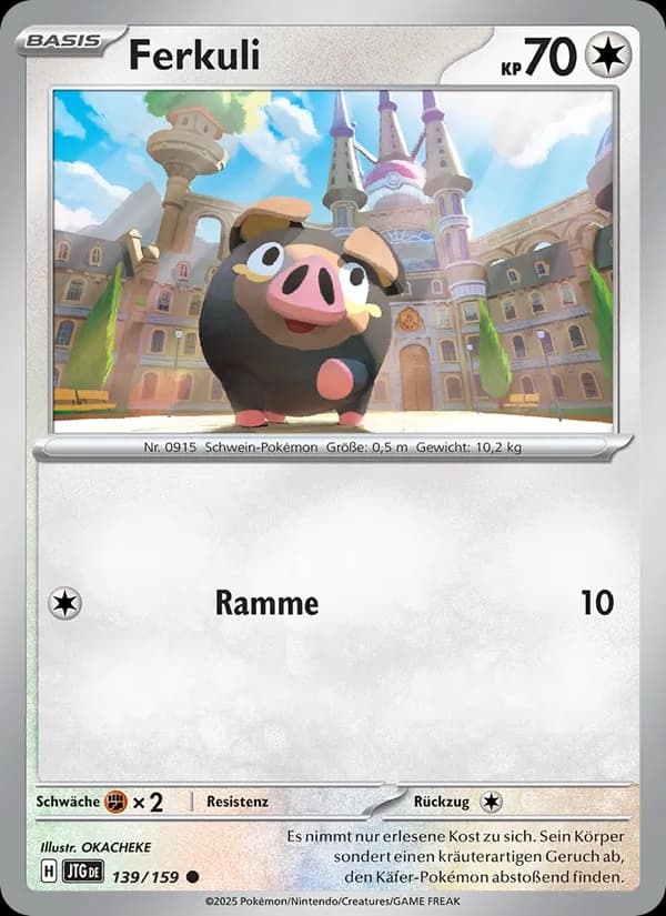 Ferkuli card in German