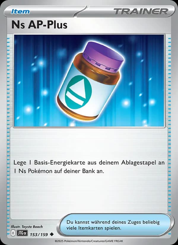 Ns AP-Plus card in German
