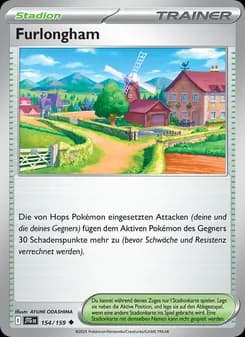 Furlongham card in German