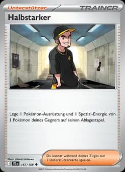 Halbstarker card in German