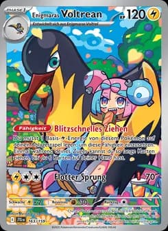 Enigmaras Voltrean card in German