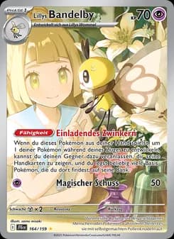 Lillys Bandelby card in German