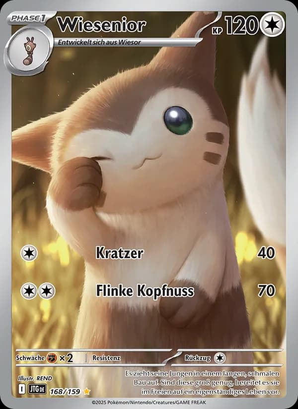 Wiesenior card in German