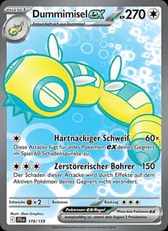Dummimisel-ex card in German