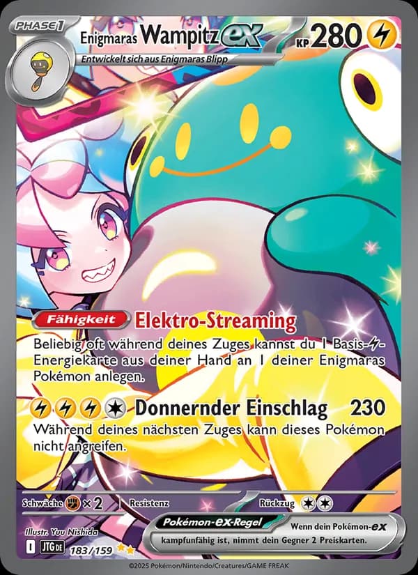 Enigmaras Wampitz-ex card in German