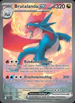 Brutalanda-ex card in German