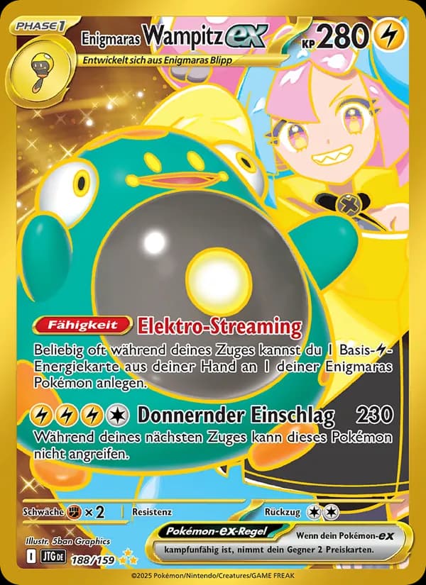 Enigmaras Wampitz-ex card in German