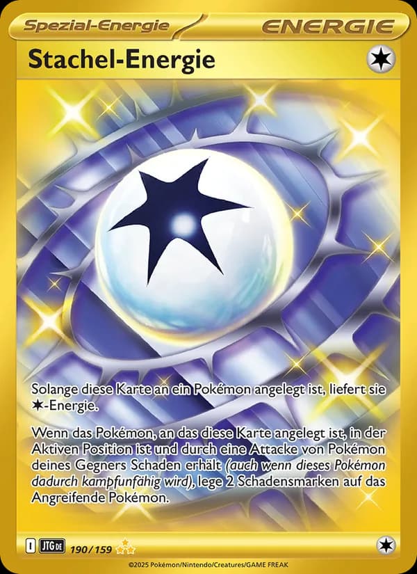 Stachel-Energie card in German