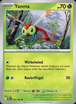 Yanma card in German