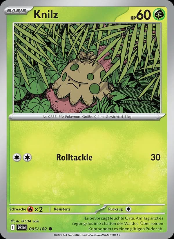 Knilz card in German
