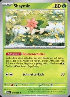 Shaymin card in German