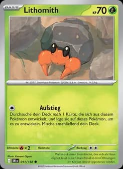 Lithomith card in German