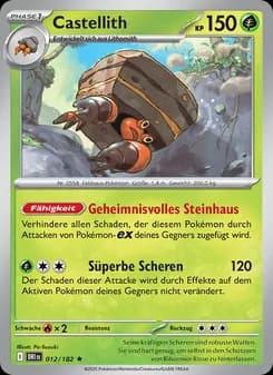 Castellith card in German