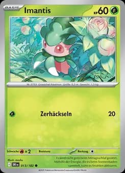 Imantis card in German