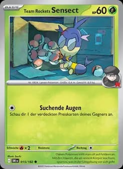 Team Rockets Sensect card in German