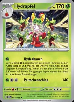 Hydrapfel card in German