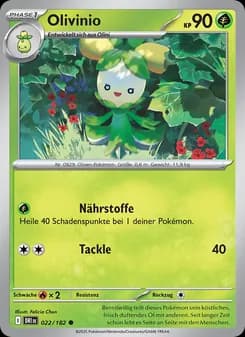 Olivinio card in German