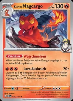 Klarins Magcargo card in German