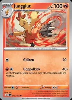 Jungglut card in German