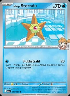 Mistys Sterndu card in German