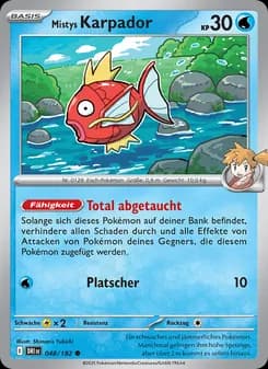 Mistys Karpador card in German