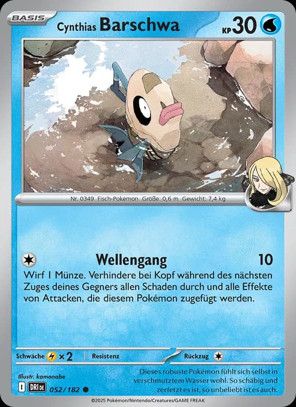 Cynthias Barschwa card in German