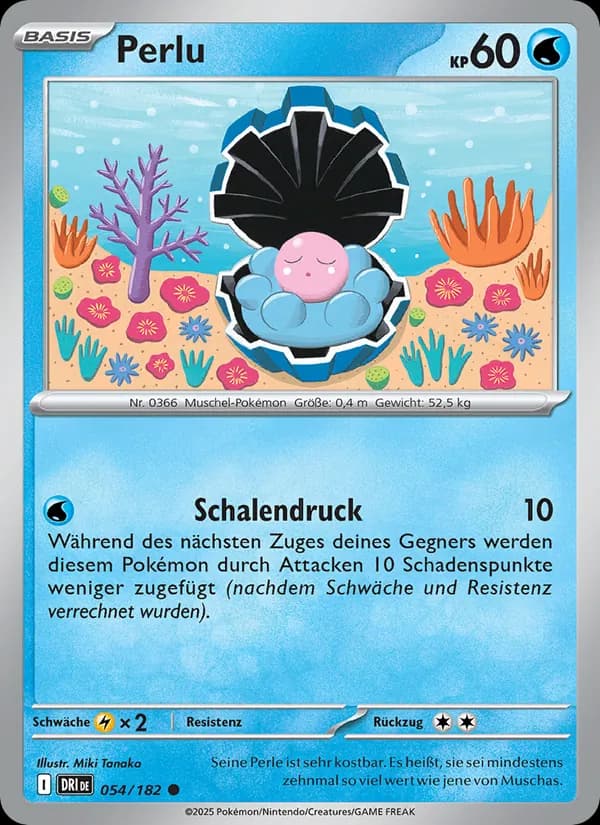 Perlu card in German