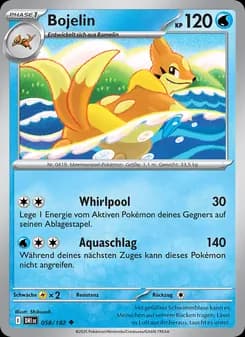 Bojelin card in German