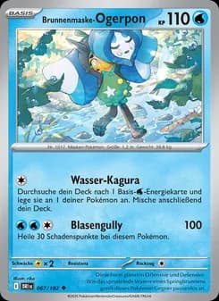 Brunnenmaske-Ogerpon card in German