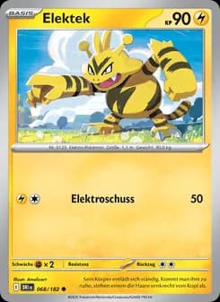 Elektek card in German