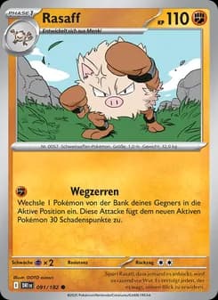 Rasaff card in German