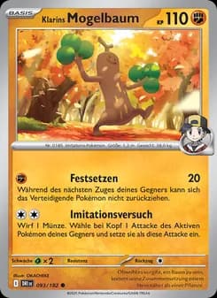 Klarins Mogelbaum card in German