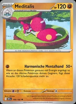 Meditalis card in German