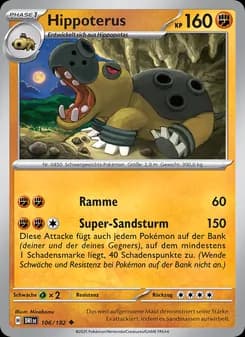 Hippoterus card in German