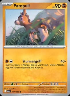 Pampuli card in German