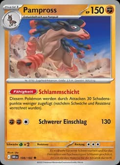 Pampross card in German
