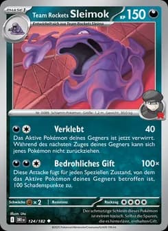 Team Rockets Sleimok card in German