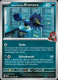 Team Rockets Kramurx card in German