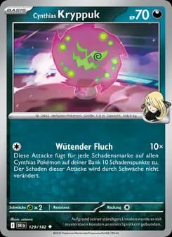 Cynthias Kryppuk card in German